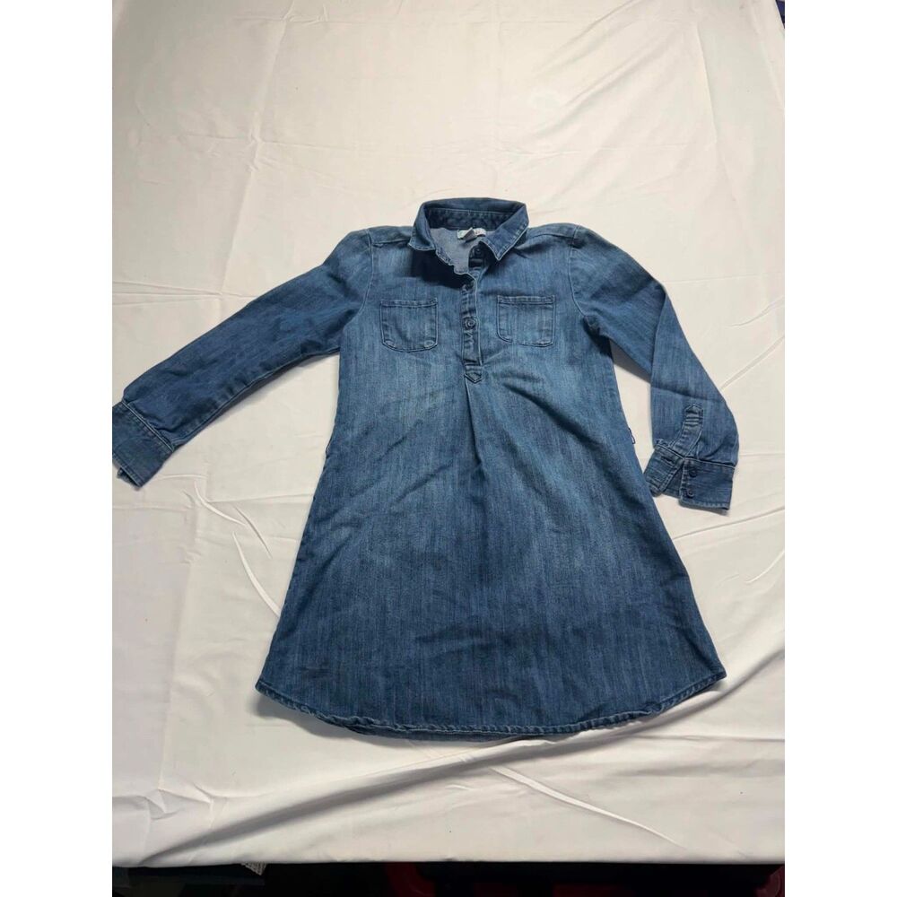 Old Navy Girls Denim Dress Size medium